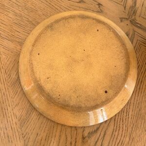 Antique / Rustic Decor Glass Plate